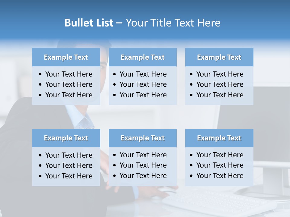 Positiv Unternehmen Online PowerPoint Template
