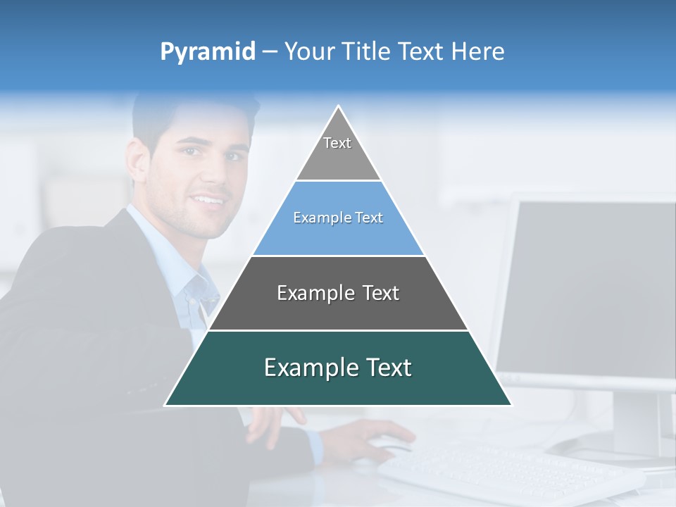 Positiv Unternehmen Online PowerPoint Template