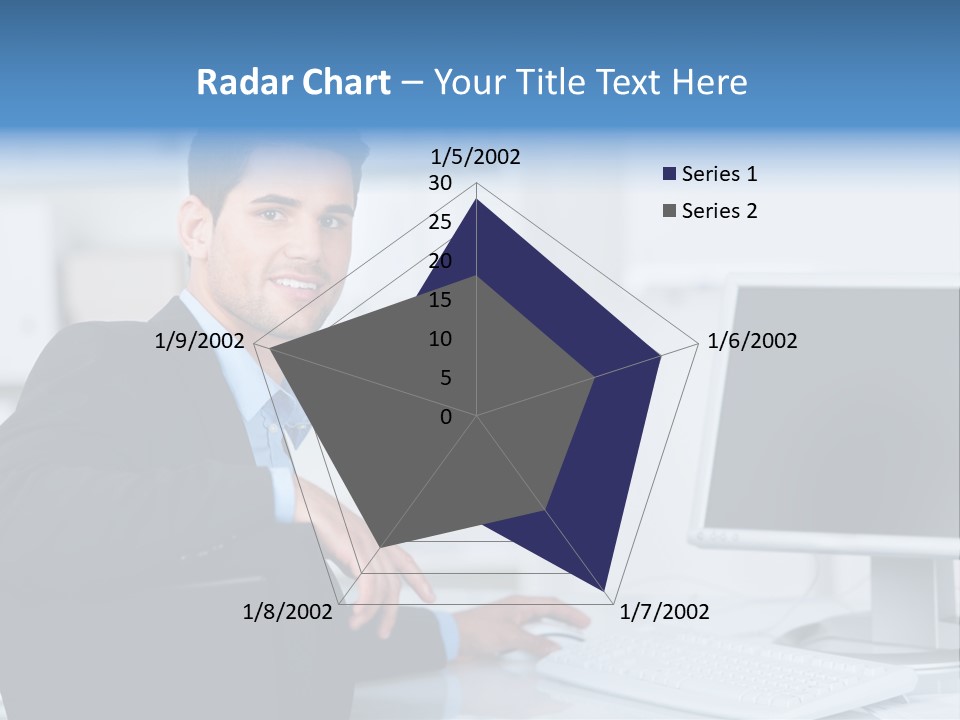 Positiv Unternehmen Online PowerPoint Template