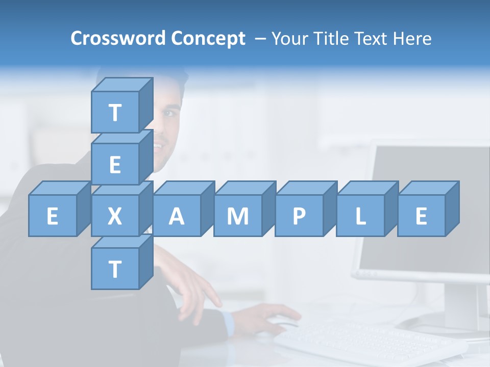 Positiv Unternehmen Online PowerPoint Template