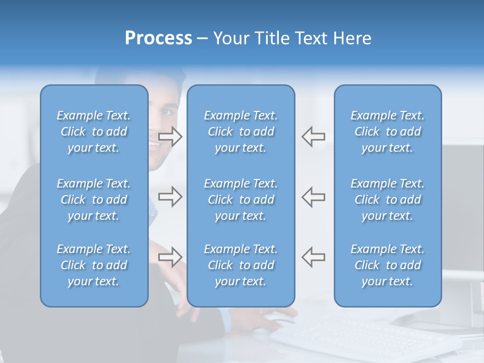 Positiv Unternehmen Online PowerPoint Template