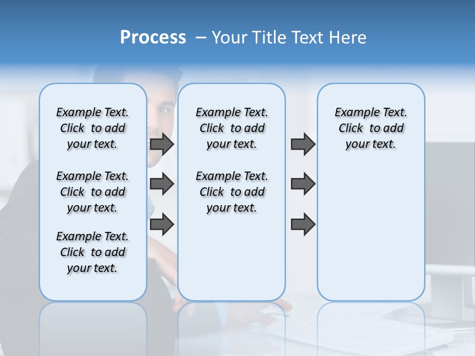 Positiv Unternehmen Online PowerPoint Template