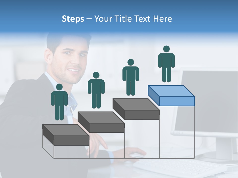 Positiv Unternehmen Online PowerPoint Template