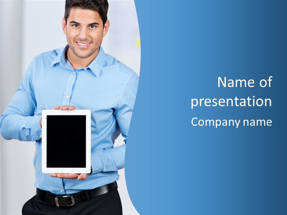 Arbeiten Freifl Halten PowerPoint Template