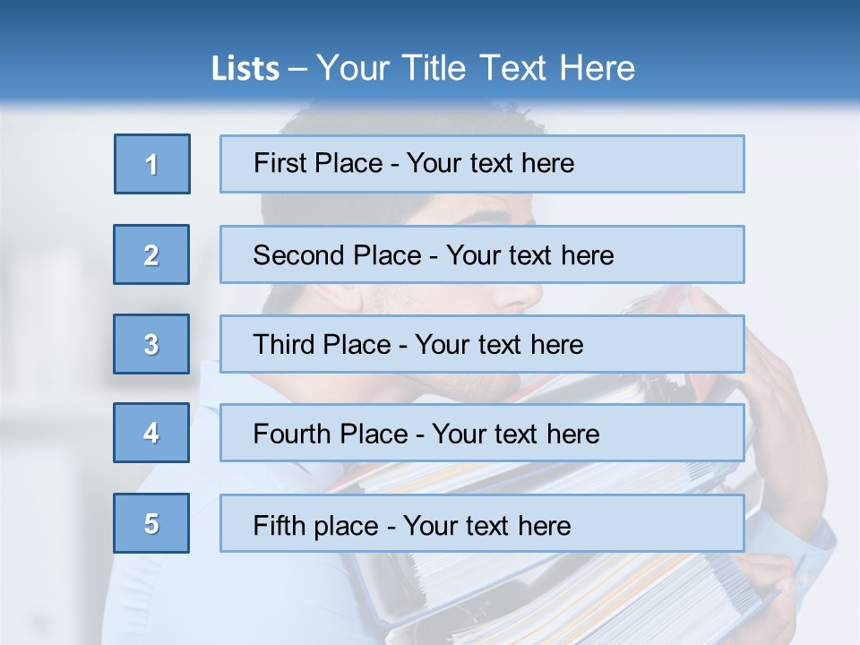 Akten Bildung Gesch PowerPoint Template
