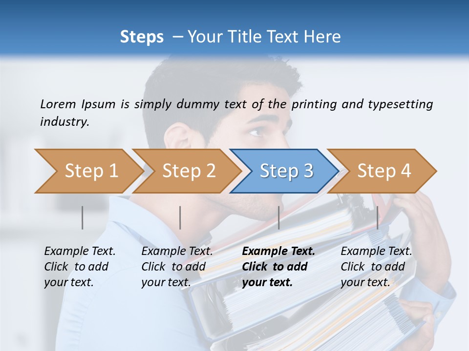 Akten Bildung Gesch PowerPoint Template