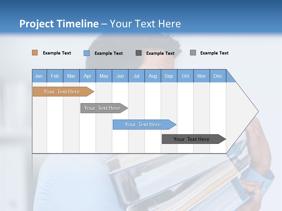 Akten Bildung Gesch PowerPoint Template