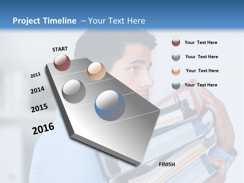 Akten Bildung Gesch PowerPoint Template