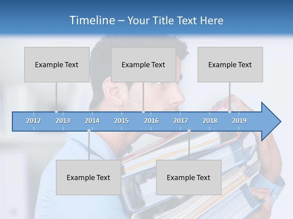 Akten Bildung Gesch PowerPoint Template
