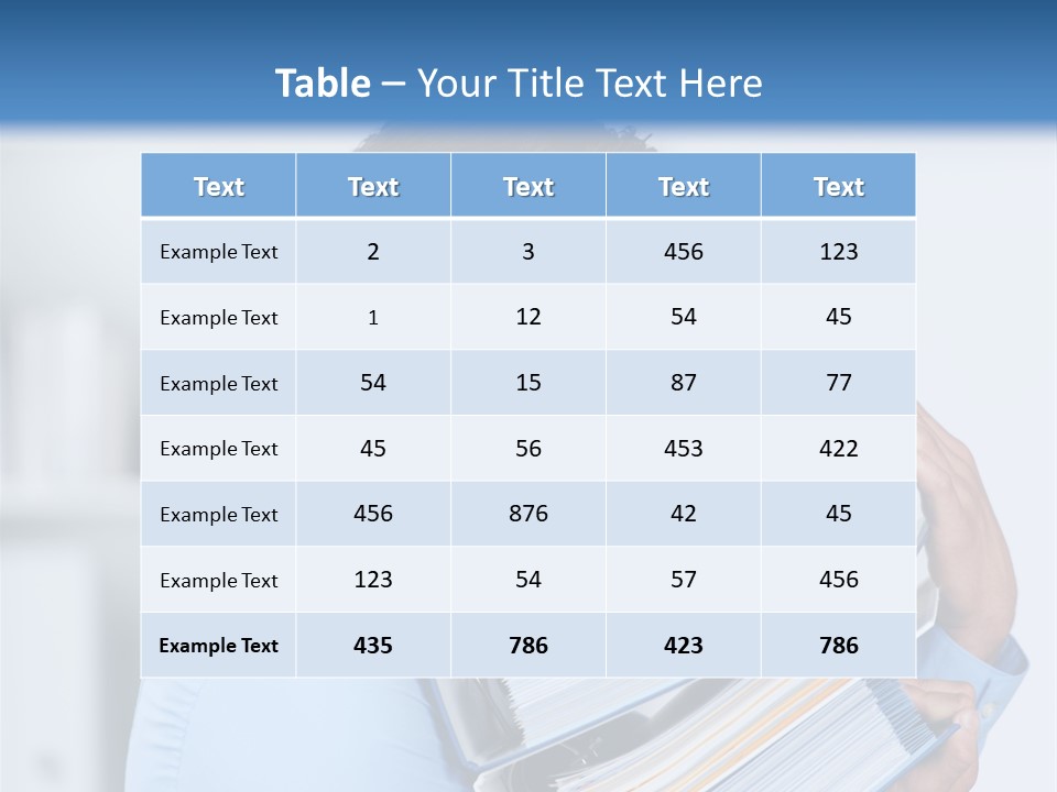 Akten Bildung Gesch PowerPoint Template