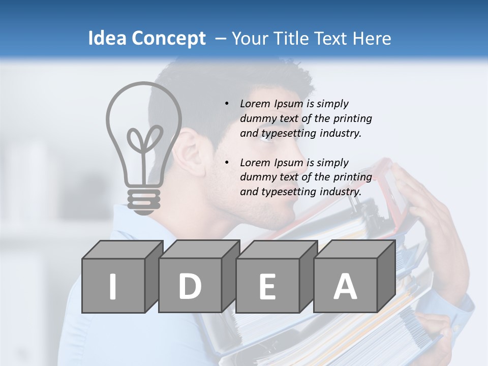 Akten Bildung Gesch PowerPoint Template