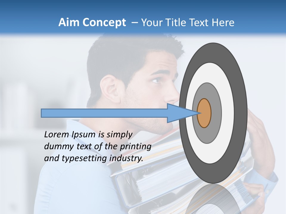 Akten Bildung Gesch PowerPoint Template