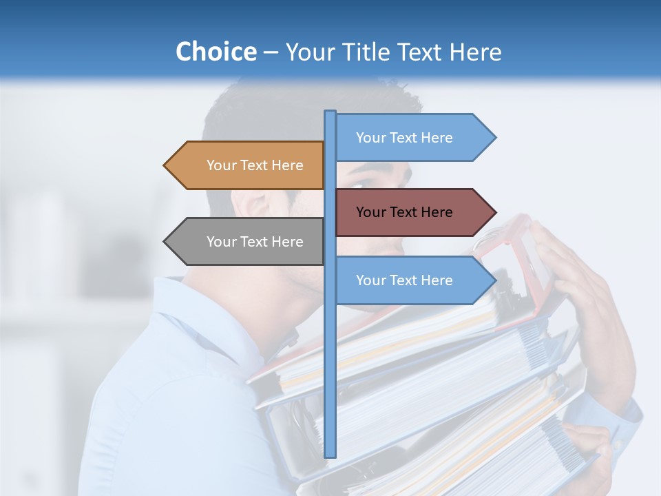 Akten Bildung Gesch PowerPoint Template