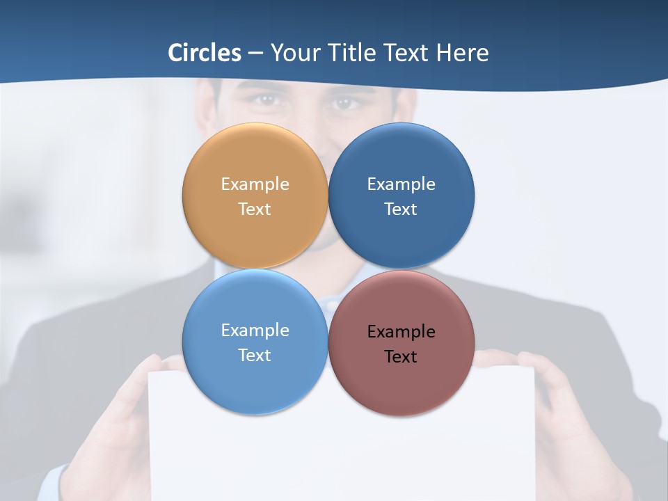 Halten Freiraum Beruf PowerPoint Template