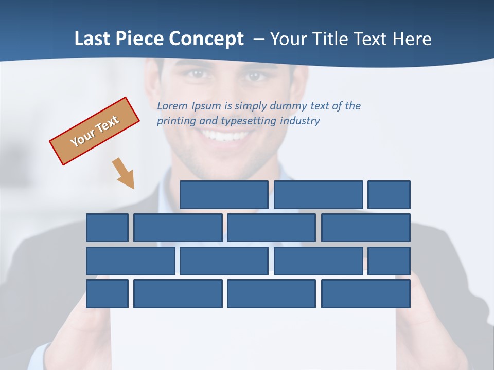 Halten Freiraum Beruf PowerPoint Template