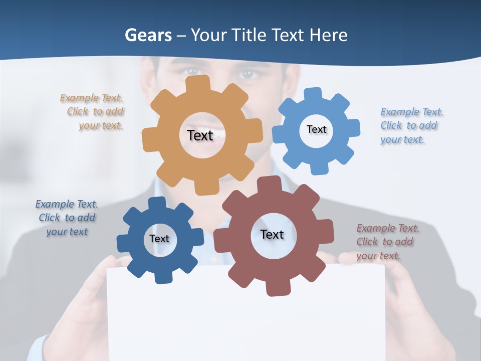 Halten Freiraum Beruf PowerPoint Template