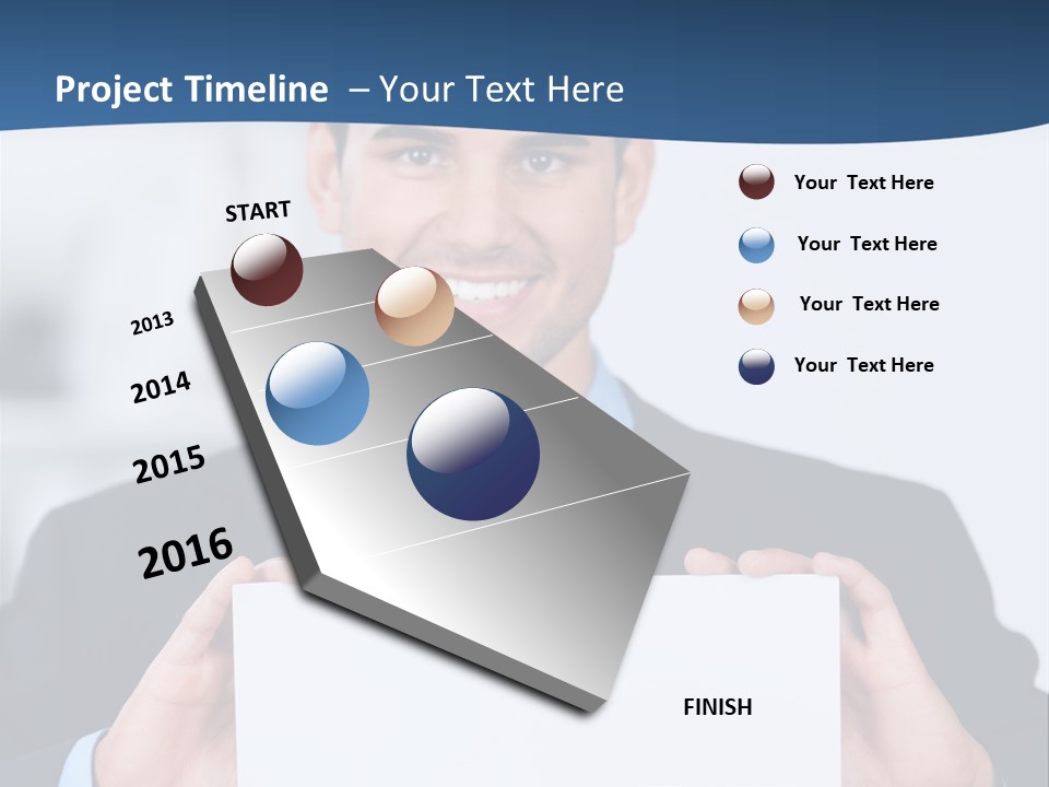 Halten Freiraum Beruf PowerPoint Template