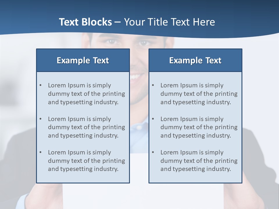 Halten Freiraum Beruf PowerPoint Template