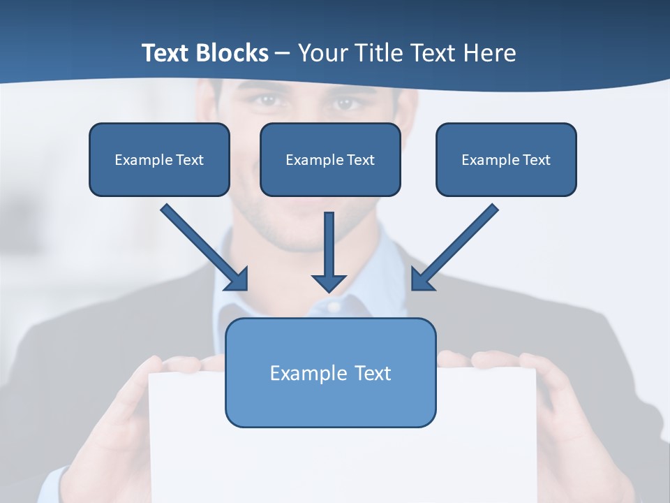 Halten Freiraum Beruf PowerPoint Template