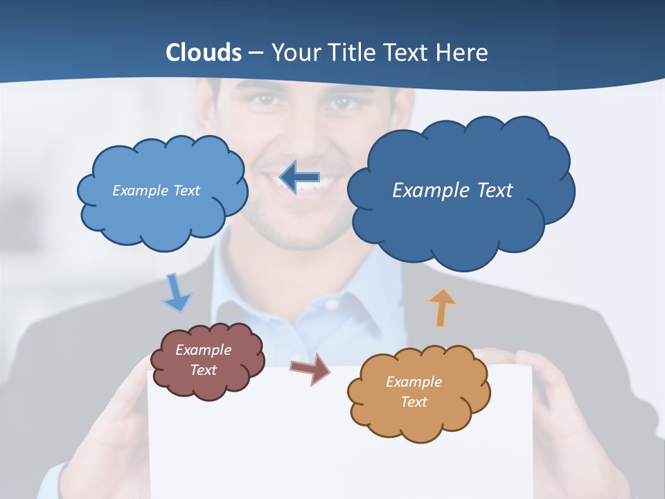 Halten Freiraum Beruf PowerPoint Template