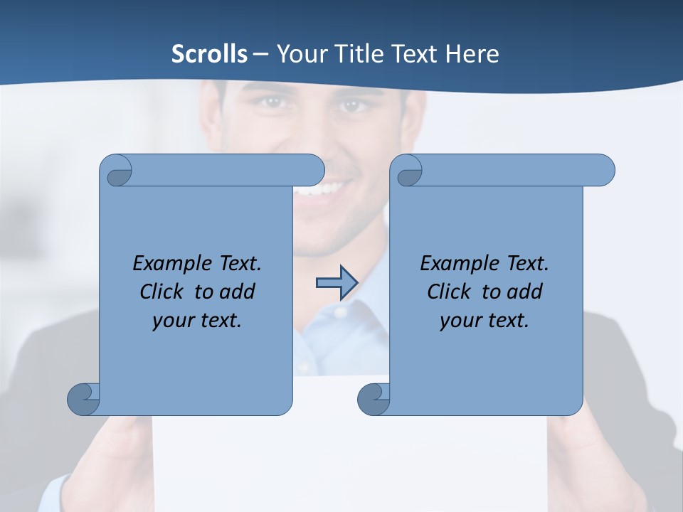 Halten Freiraum Beruf PowerPoint Template