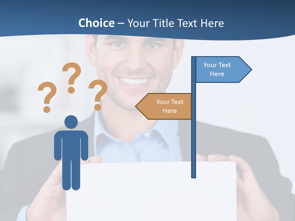 Halten Freiraum Beruf PowerPoint Template
