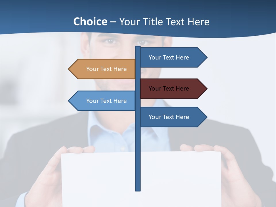 Halten Freiraum Beruf PowerPoint Template