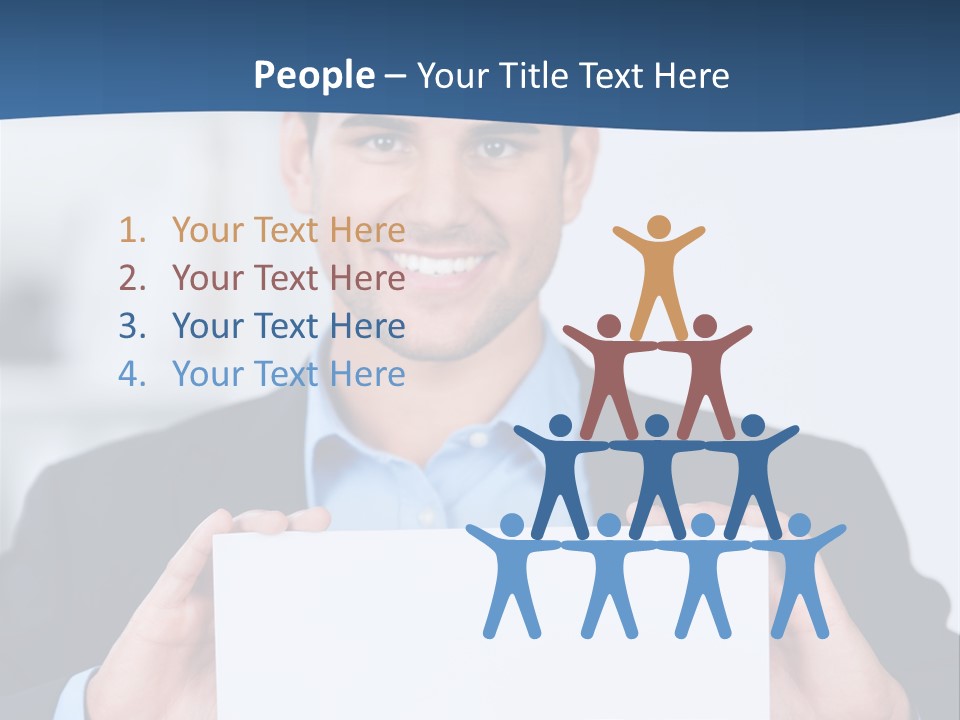 Halten Freiraum Beruf PowerPoint Template