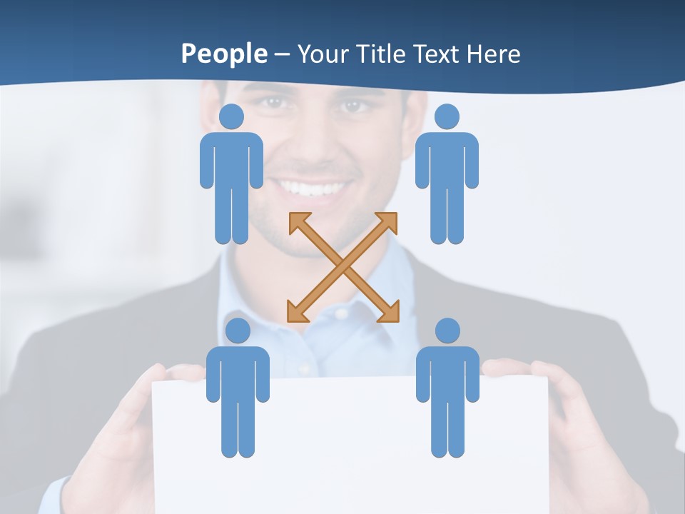 Halten Freiraum Beruf PowerPoint Template