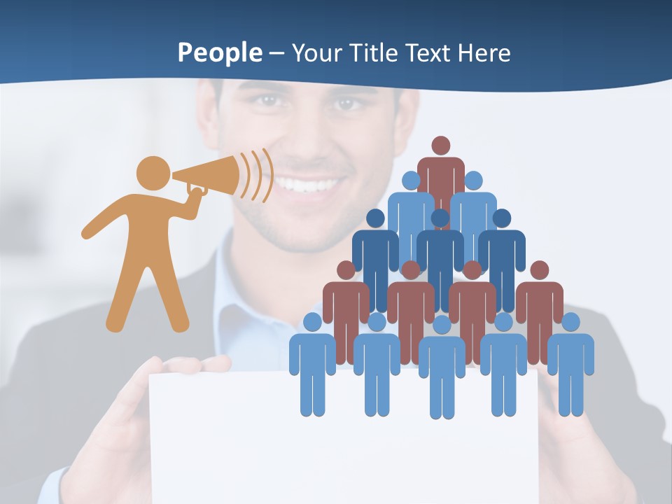 Halten Freiraum Beruf PowerPoint Template