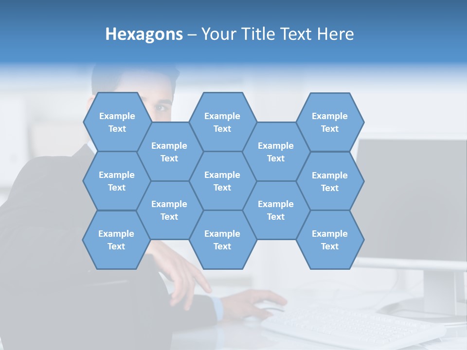 Mann Freiraum Entspannt PowerPoint Template