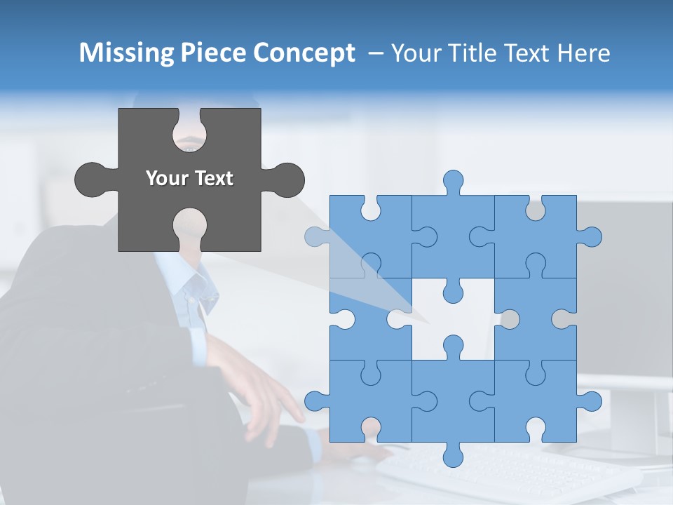 Mann Freiraum Entspannt PowerPoint Template