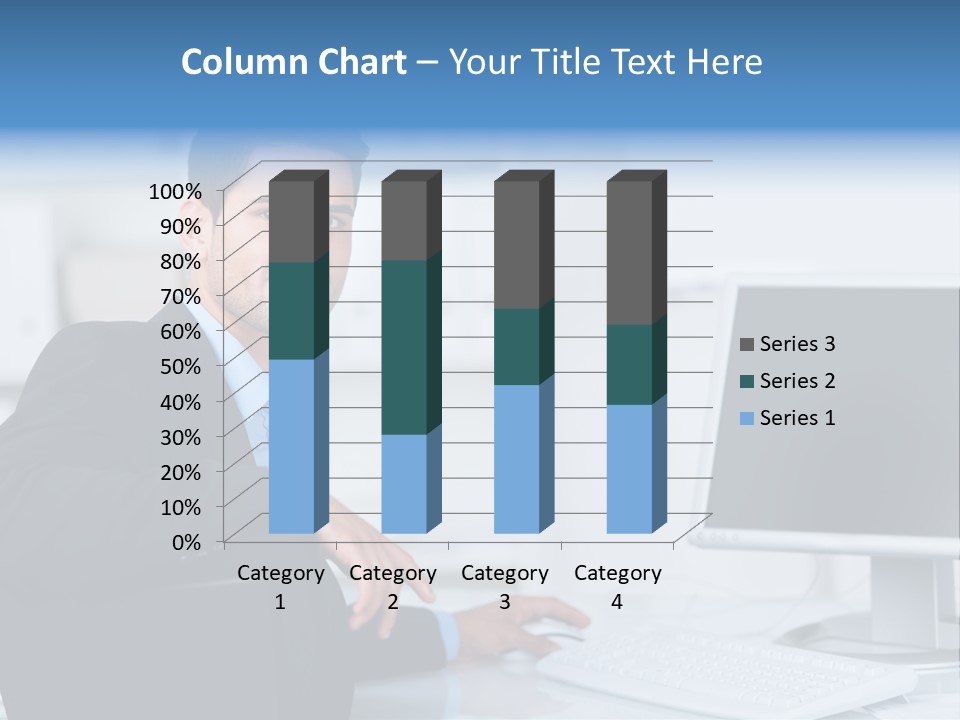 Mann Freiraum Entspannt PowerPoint Template