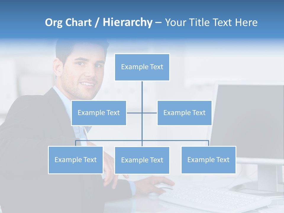 Mann Freiraum Entspannt PowerPoint Template