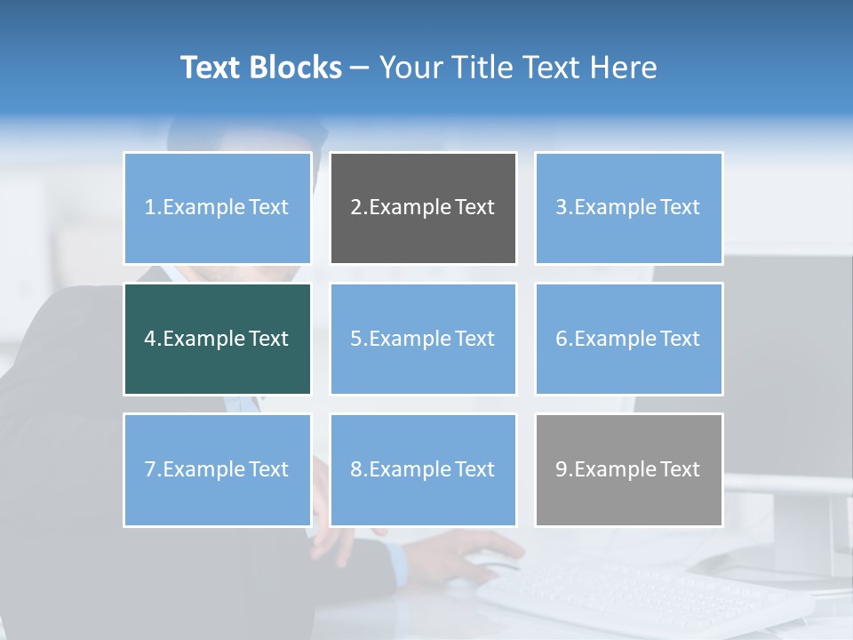 Mann Freiraum Entspannt PowerPoint Template