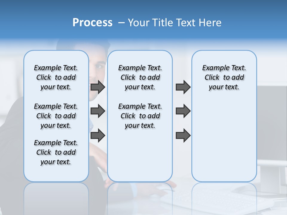 Mann Freiraum Entspannt PowerPoint Template