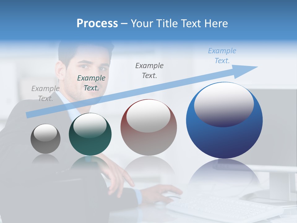 Mann Freiraum Entspannt PowerPoint Template