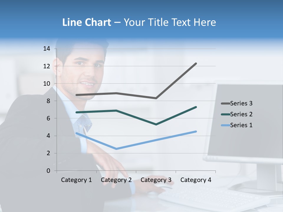 Mann Freiraum Entspannt PowerPoint Template