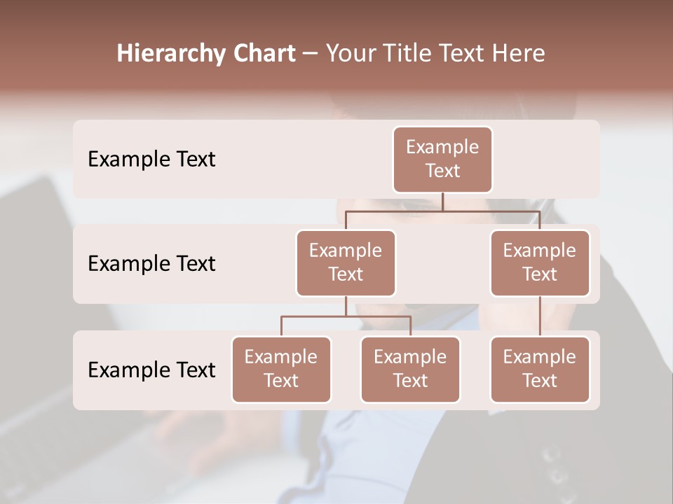Berater Motiviert Headset PowerPoint Template