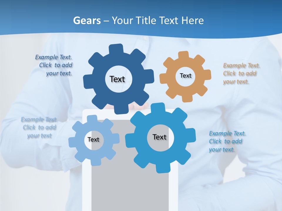 Lesen Manager Beruf PowerPoint Template