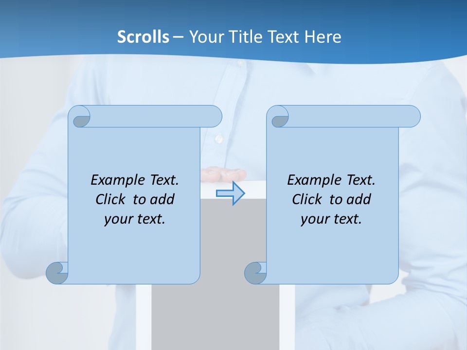 Lesen Manager Beruf PowerPoint Template