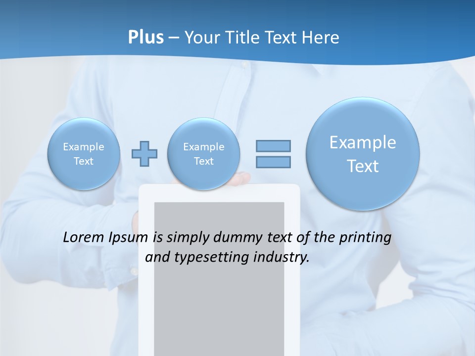 Lesen Manager Beruf PowerPoint Template