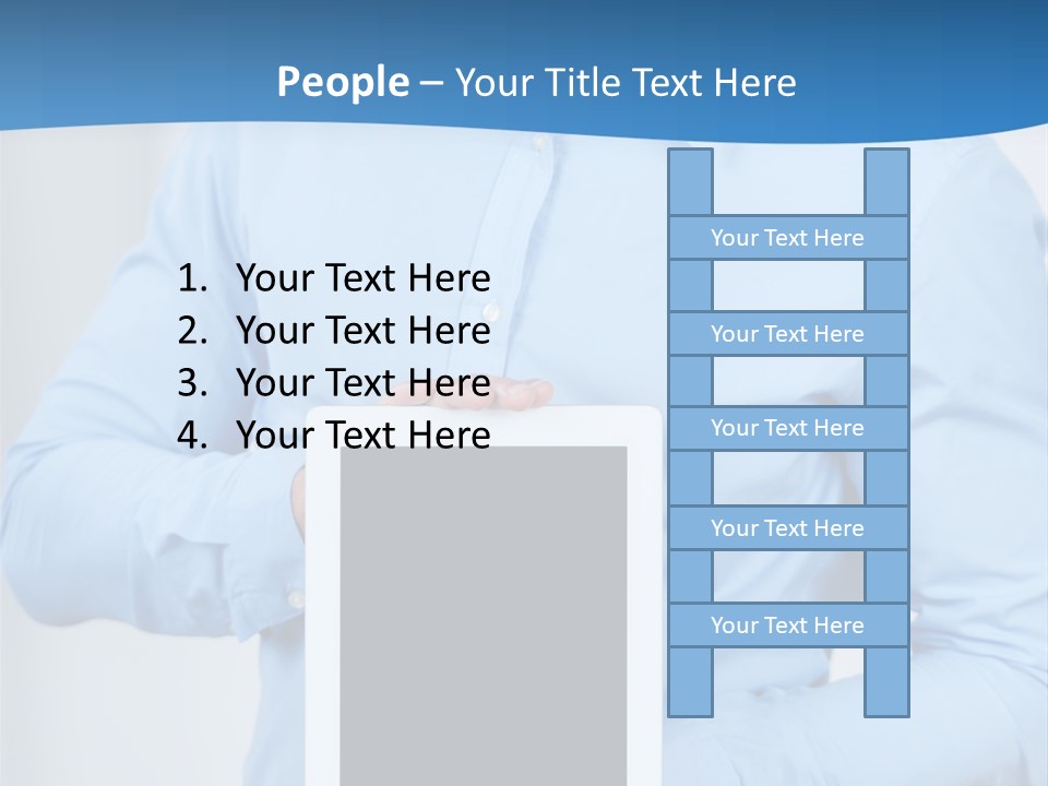 Lesen Manager Beruf PowerPoint Template