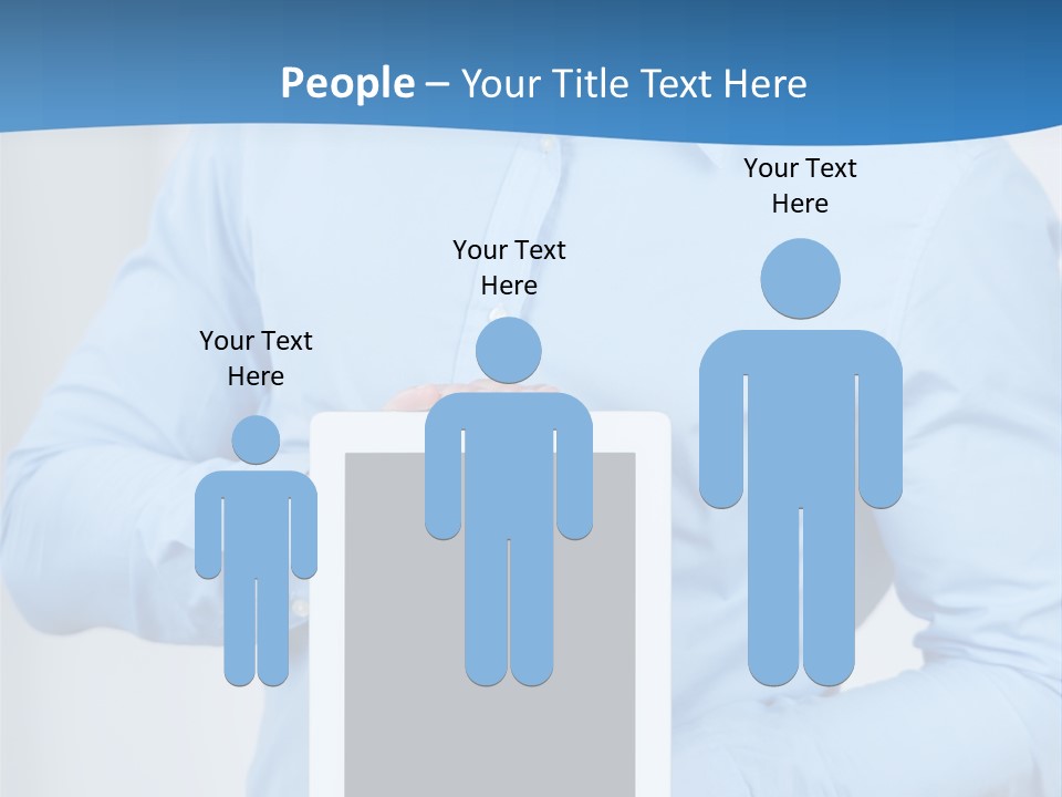 Lesen Manager Beruf PowerPoint Template