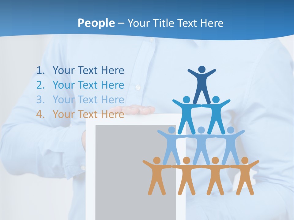 Lesen Manager Beruf PowerPoint Template