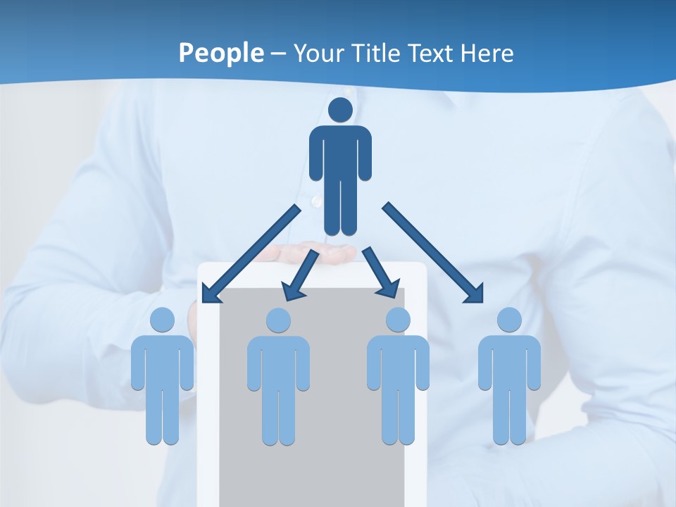 Lesen Manager Beruf PowerPoint Template