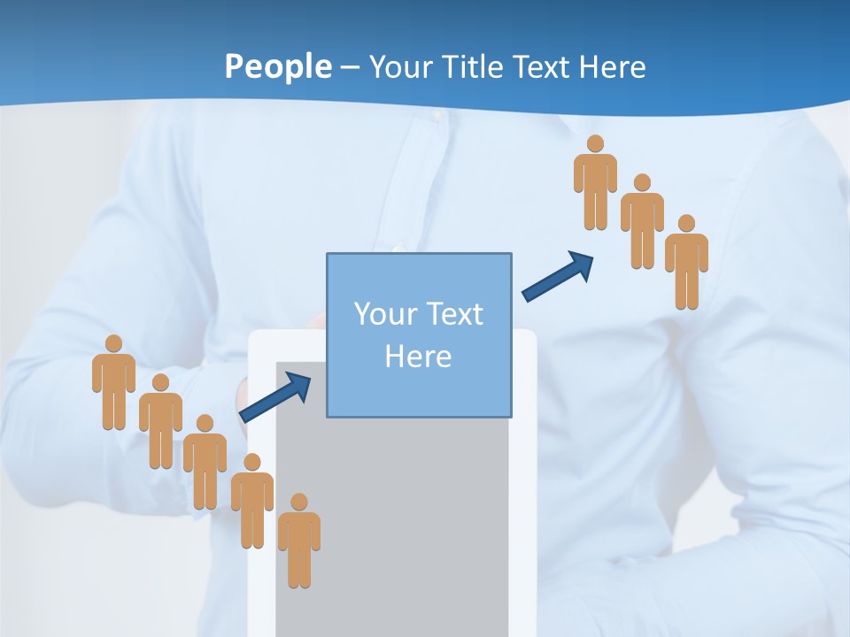 Lesen Manager Beruf PowerPoint Template
