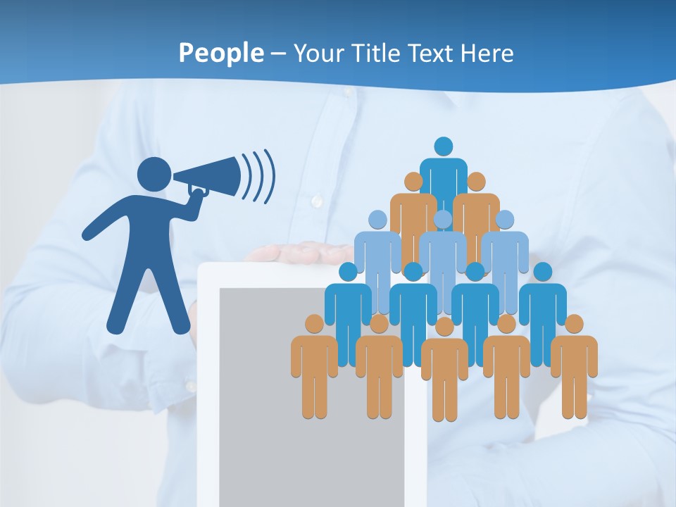 Lesen Manager Beruf PowerPoint Template