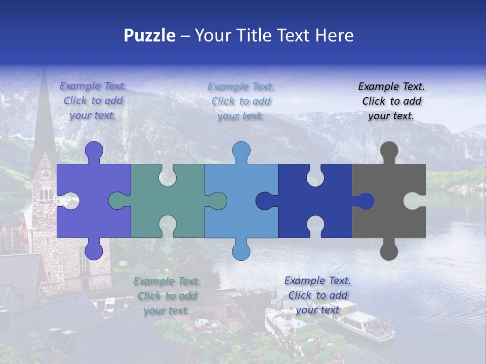 Unesco Heaven Romance PowerPoint Template
