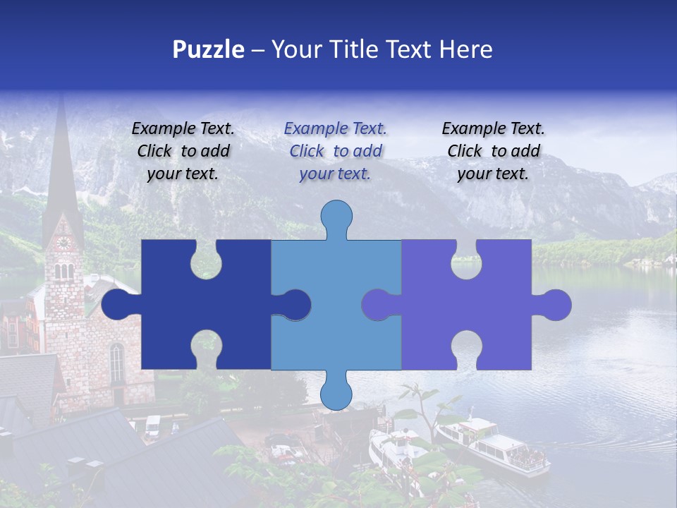Unesco Heaven Romance PowerPoint Template